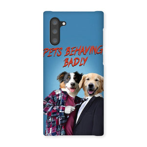 Gary & Tony (Men Behaving Badly Inspired): Custom Pet Phone Case - Paw & Glory - Dog Portraits - Pet Portraits