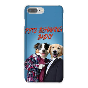 Gary & Tony (Men Behaving Badly Inspired): Custom Pet Phone Case - Paw & Glory - Dog Portraits - Pet Portraits