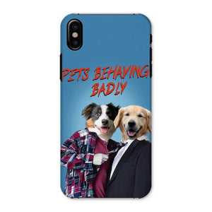 Gary & Tony (Men Behaving Badly Inspired): Custom Pet Phone Case - Paw & Glory - Dog Portraits - Pet Portraits