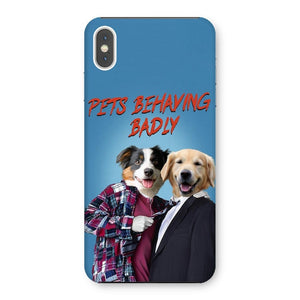 Gary & Tony (Men Behaving Badly Inspired): Custom Pet Phone Case - Paw & Glory - Dog Portraits - Pet Portraits