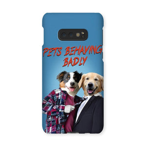 Gary & Tony (Men Behaving Badly Inspired): Custom Pet Phone Case - Paw & Glory - Dog Portraits - Pet Portraits