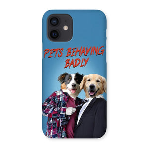 Gary & Tony (Men Behaving Badly Inspired): Custom Pet Phone Case - Paw & Glory - Dog Portraits - Pet Portraits