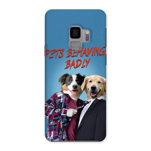 Gary & Tony (Men Behaving Badly Inspired): Custom Pet Phone Case - Paw & Glory - Dog Portraits - Pet Portraits