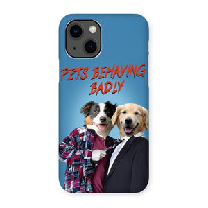 Gary & Tony (Men Behaving Badly Inspired): Custom Pet Phone Case - Paw & Glory - Dog Portraits - Pet Portraits