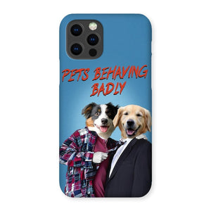 Gary & Tony (Men Behaving Badly Inspired): Custom Pet Phone Case - Paw & Glory - Dog Portraits - Pet Portraits