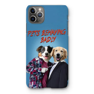 Gary & Tony (Men Behaving Badly Inspired): Custom Pet Phone Case - Paw & Glory - Dog Portraits - Pet Portraits