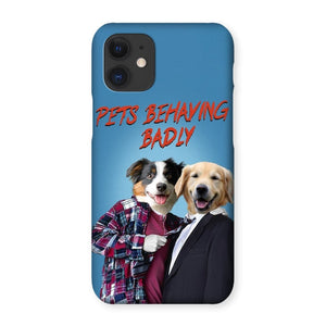 Gary & Tony (Men Behaving Badly Inspired): Custom Pet Phone Case - Paw & Glory - Dog Portraits - Pet Portraits