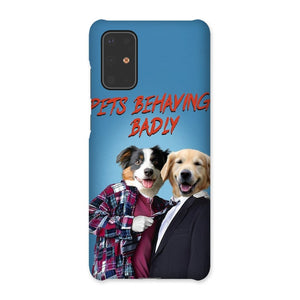 Gary & Tony (Men Behaving Badly Inspired): Custom Pet Phone Case - Paw & Glory - Dog Portraits - Pet Portraits