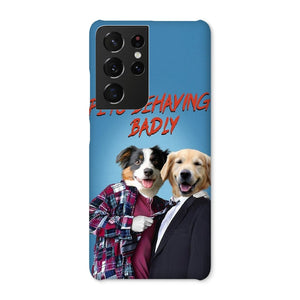 Gary & Tony (Men Behaving Badly Inspired): Custom Pet Phone Case - Paw & Glory - Dog Portraits - Pet Portraits