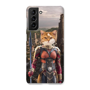 General Okoye (Marvel Inspired): Custom Pet Phone Case - Paw & Glory - Dog Portraits - Pet Portraits