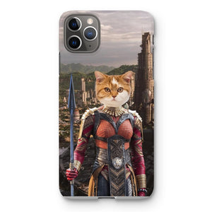 General Okoye (Marvel Inspired): Custom Pet Phone Case - Paw & Glory - Dog Portraits - Pet Portraits