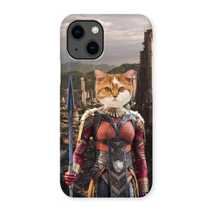 General Okoye (Marvel Inspired): Custom Pet Phone Case - Paw & Glory - Dog Portraits - Pet Portraits