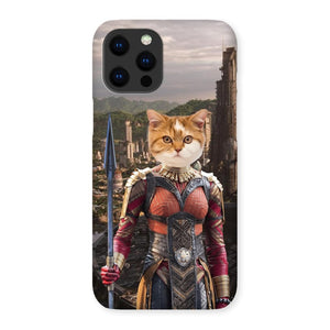 General Okoye (Marvel Inspired): Custom Pet Phone Case - Paw & Glory - Dog Portraits - Pet Portraits