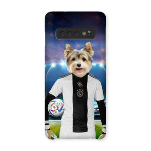 Germany Football Team (FIFA 2022): Custom Pet Phone Case - Paw & Glory - Dog Portraits - Pet Portraits