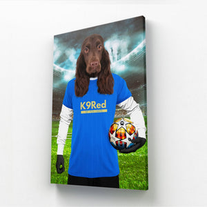 Glasgow Rascals Football Club: Custom Pet Canvas - Paw & Glory - Dog Portraits - Pet Portraits