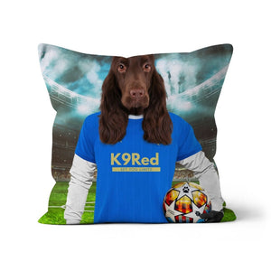 Glasgow Rascals Football Club: Custom Pet Pillow - Paw & Glory - Dog Portraits - Pet Portraits