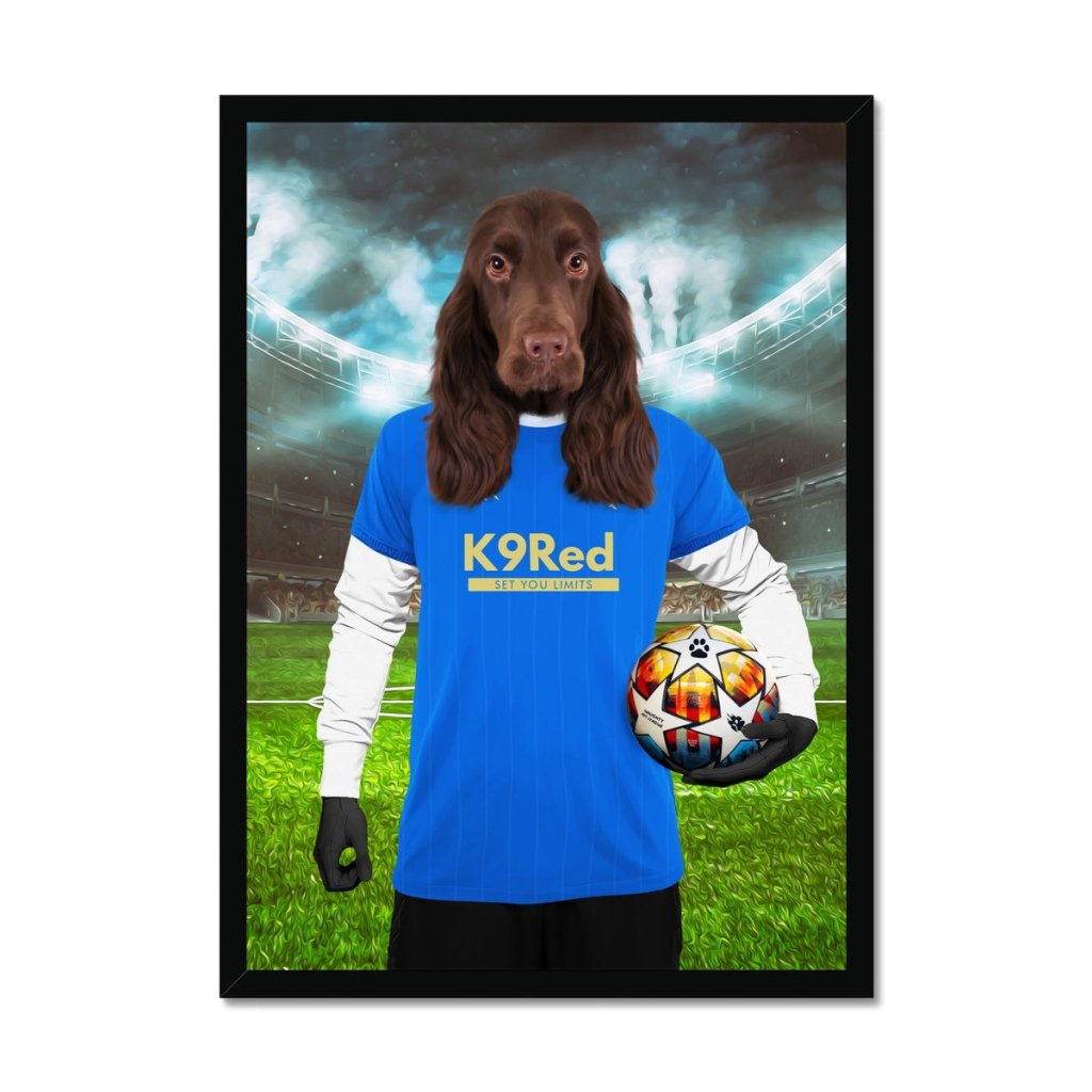 Glasgow Rascals Football Club: Custom Pet Portrait - Paw & Glory - Dog Portraits - Pet Portraits