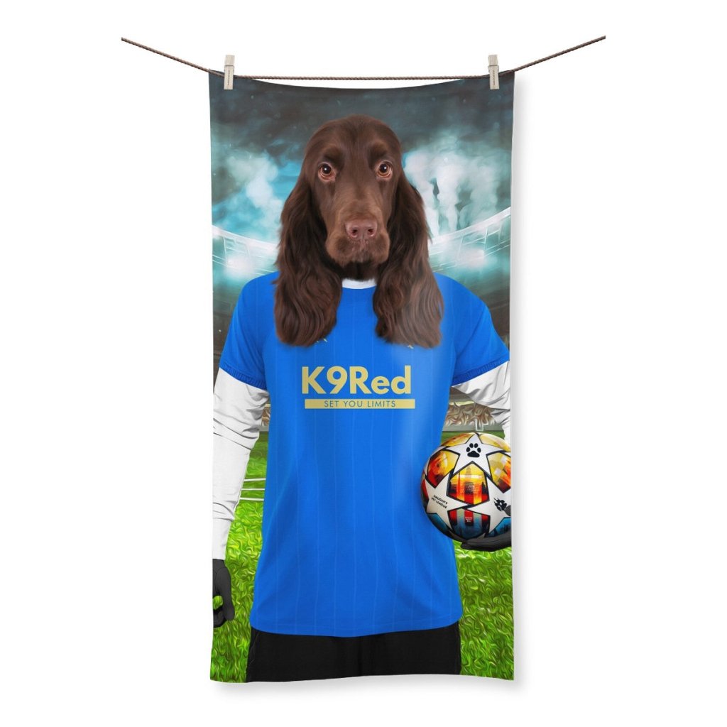 Glasgow Rascals Football Club: Custom Pet Towel - Paw & Glory - Dog Portraits - Pet Portraits