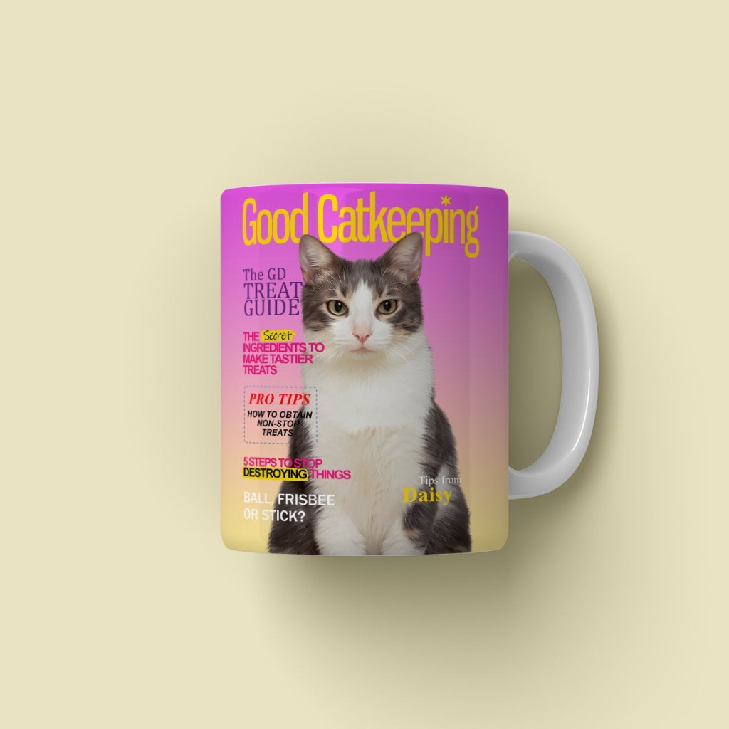 Good Furkeeping: Custom Pet Coffee Mug - Paw & Glory - Dog Portraits - Pet Portraits