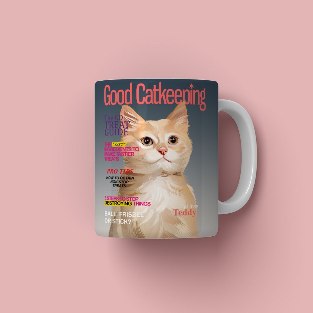 Good Furkeeping: Custom Pet Coffee Mug - Paw & Glory - Dog Portraits - Pet Portraits