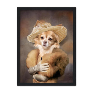 Grace (Peaky Blinders Inspired): Custom Pet Portrait - Paw & Glory - Dog Portraits - Pet Portraits