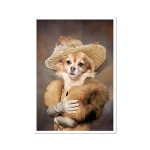 Grace (Peaky Blinders Inspired): Custom Pet Portrait - Paw & Glory - Dog Portraits - Pet Portraits