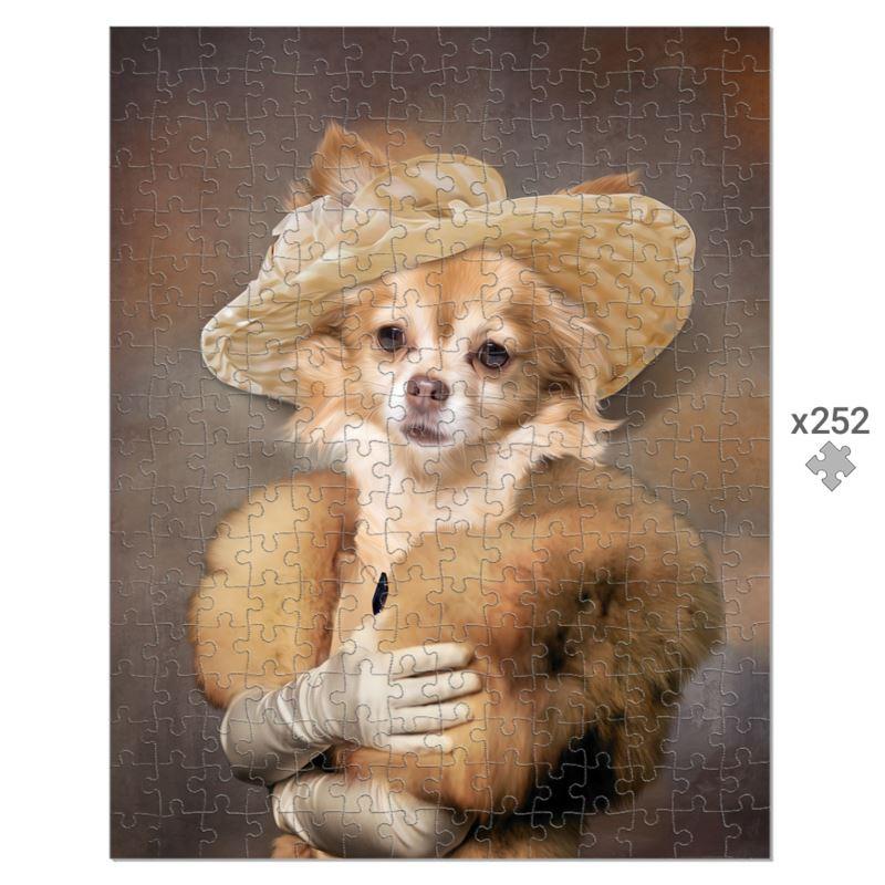 Grace (Peaky Blinders Inspired): Custom Pet Puzzle - Paw & Glory - Dog Portraits - Pet Portraits