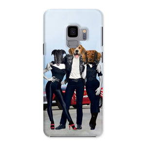 Grease Lightening: Custom Pet Phone Case - Paw & Glory - Dog Portraits - Pet Portraits