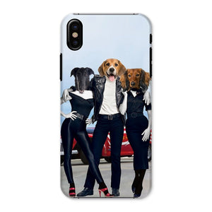 Grease Lightening: Custom Pet Phone Case - Paw & Glory - Dog Portraits - Pet Portraits