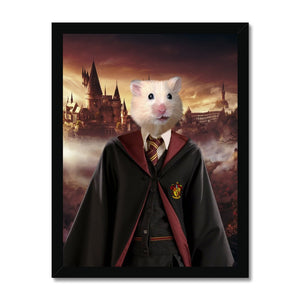 Gryffindor (Harry Potter Inspired): Animal Art Framed Portrait - Paw & Glory - Dog Portraits - Pet Portraits