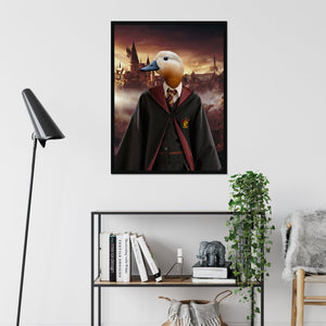 Gryffindor (Harry Potter Inspired): Animal Art Framed Portrait - Paw & Glory - Dog Portraits - Pet Portraits