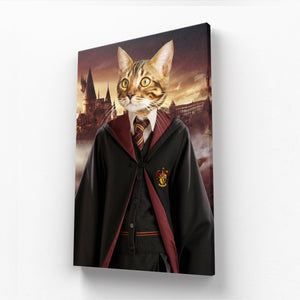 Gryffindor (Harry Potter Inspired): Custom Pet Canvas - Paw & Glory - Dog Portraits - Pet Portraits