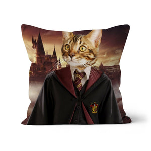 Gryffindor (Harry Potter Inspired): Custom Pet Pillow - Paw & Glory - Dog Portraits - Pet Portraits