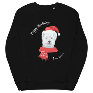 Happy Howlidays Christmas Pet Sweatshirt - Paw & Glory - Dog Portraits - Pet Portraits