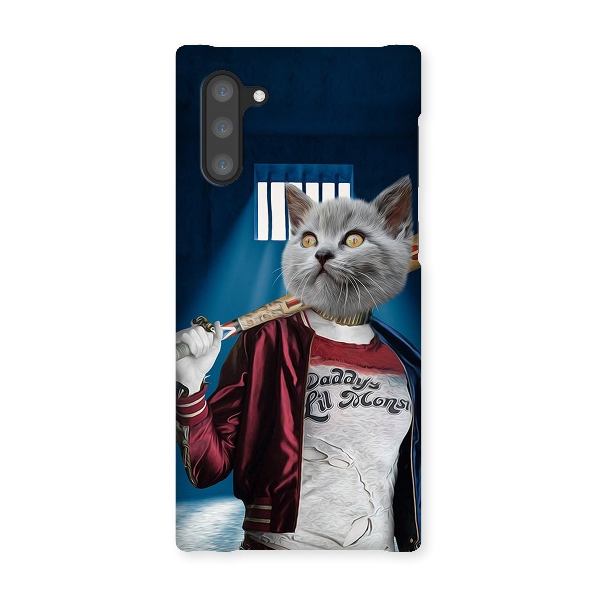 Harley Quinn: Custom Pet Phone Case - Paw & Glory - Dog Portraits - Pet Portraits