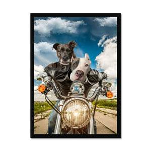 Harley Wooferson: Custom Pet Portrait - Paw & Glory - Dog Portraits - Pet Portraits