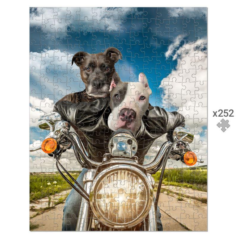 Harley Wooferson: Custom Pet Puzzle - Paw & Glory - Dog Portraits - Pet Portraits