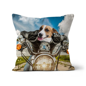 Harley Woofingson 1 Pet: Custom Pet Pillow - Paw & Glory - Dog Portraits - Pet Portraits