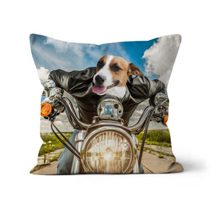 Harley Woofingson 1 Pet: Custom Pet Pillow - Paw & Glory - Dog Portraits - Pet Portraits