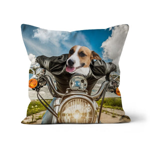 Harley Woofingson 1 Pet: Custom Pet Pillow - Paw & Glory - Dog Portraits - Pet Portraits