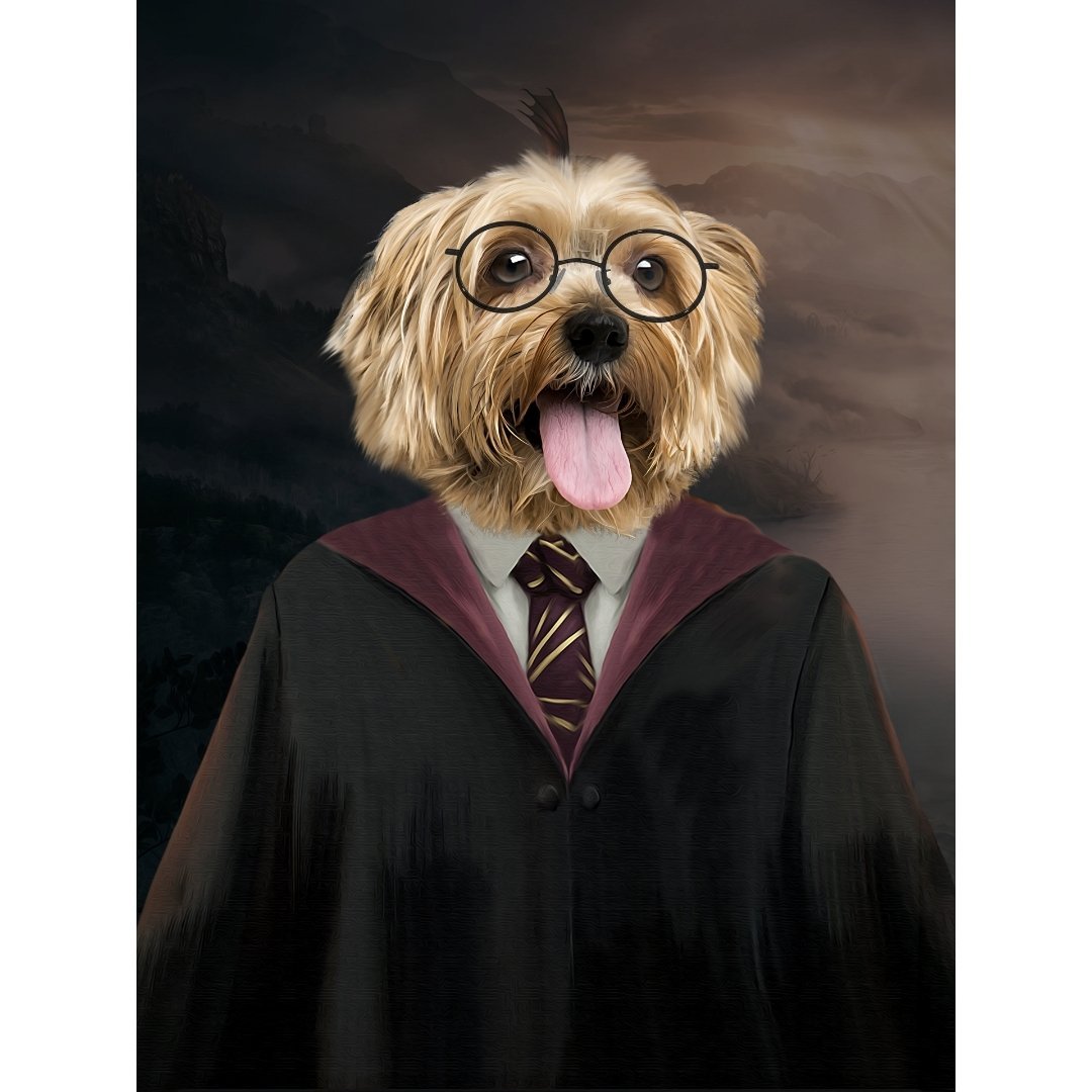 Harry Doggo: Custom Digital Download Pet Portrait - Paw & Glory - Dog Portraits - Pet Portraits