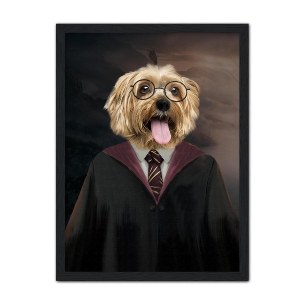 Harry Doggo: Custom Pet Portrait - Paw & Glory - Dog Portraits - Pet Portraits