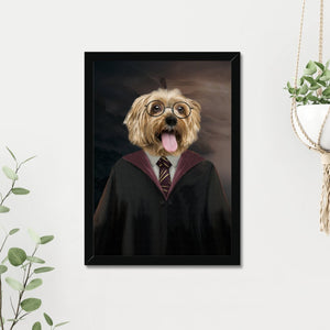 Harry Doggo: Custom Pet Portrait - Paw & Glory - Dog Portraits - Pet Portraits