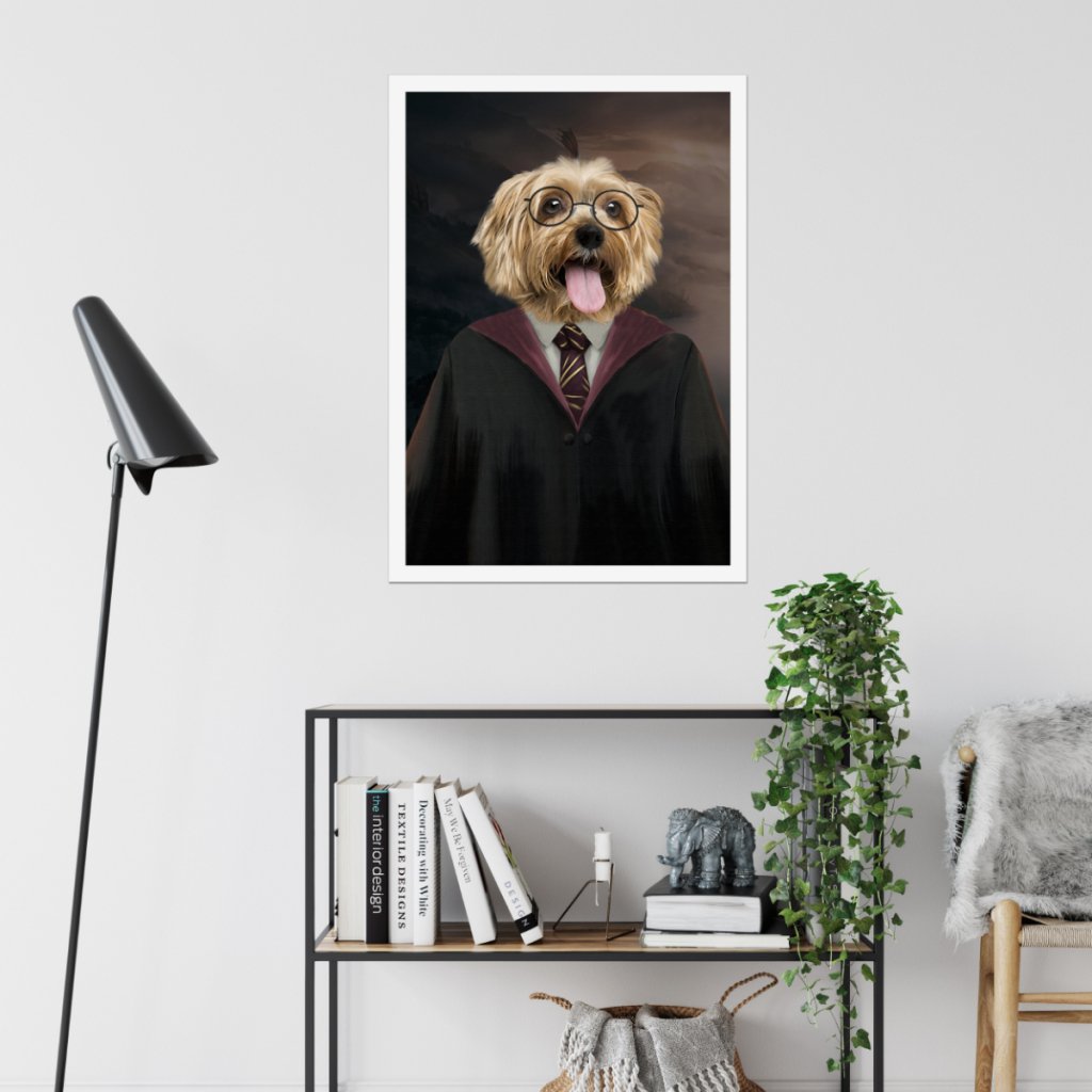 Harry Doggo: Custom Pet Poster - Paw & Glory - Dog Portraits - Pet Portraits