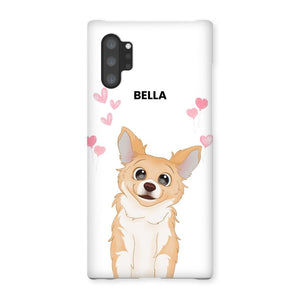 Heartthrob: Custom Cartoon One Pet Snap Phone Case - Paw & Glory - Dog Portraits - Pet Portraits