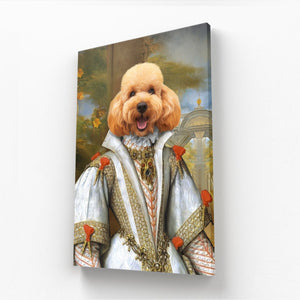 Her Ladyship: Custom Pet Canvas - Paw & Glory - Dog Portraits - Pet Portraits