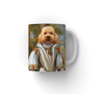 Her Ladyship: Custom Pet Coffee Mug - Paw & Glory - Dog Portraits - Pet Portraits