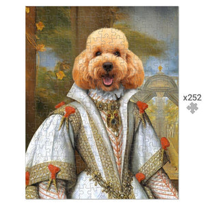 Her Ladyship: Custom Pet Puzzle - Paw & Glory - Dog Portraits - Pet Portraits