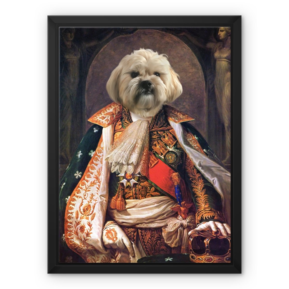 His Highness: Custom Pet Canvas