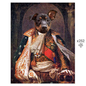 His Highness: Custom Pet Puzzle - Paw & Glory - Dog Portraits - Pet Portraits